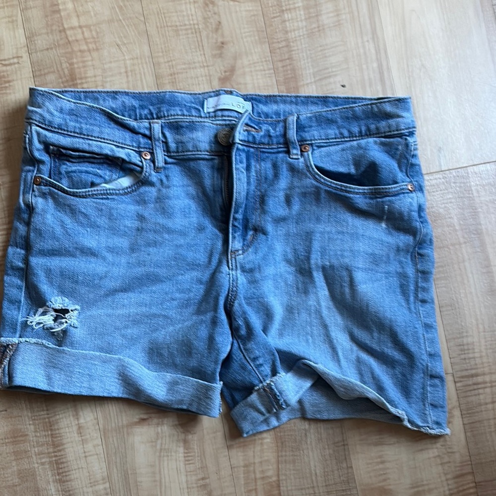 LOFT Jean shorts 6/28